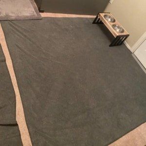 2 Packs Extra Large Reusable Dog Mat for Floor, Non-Slip Washable Pee Pads